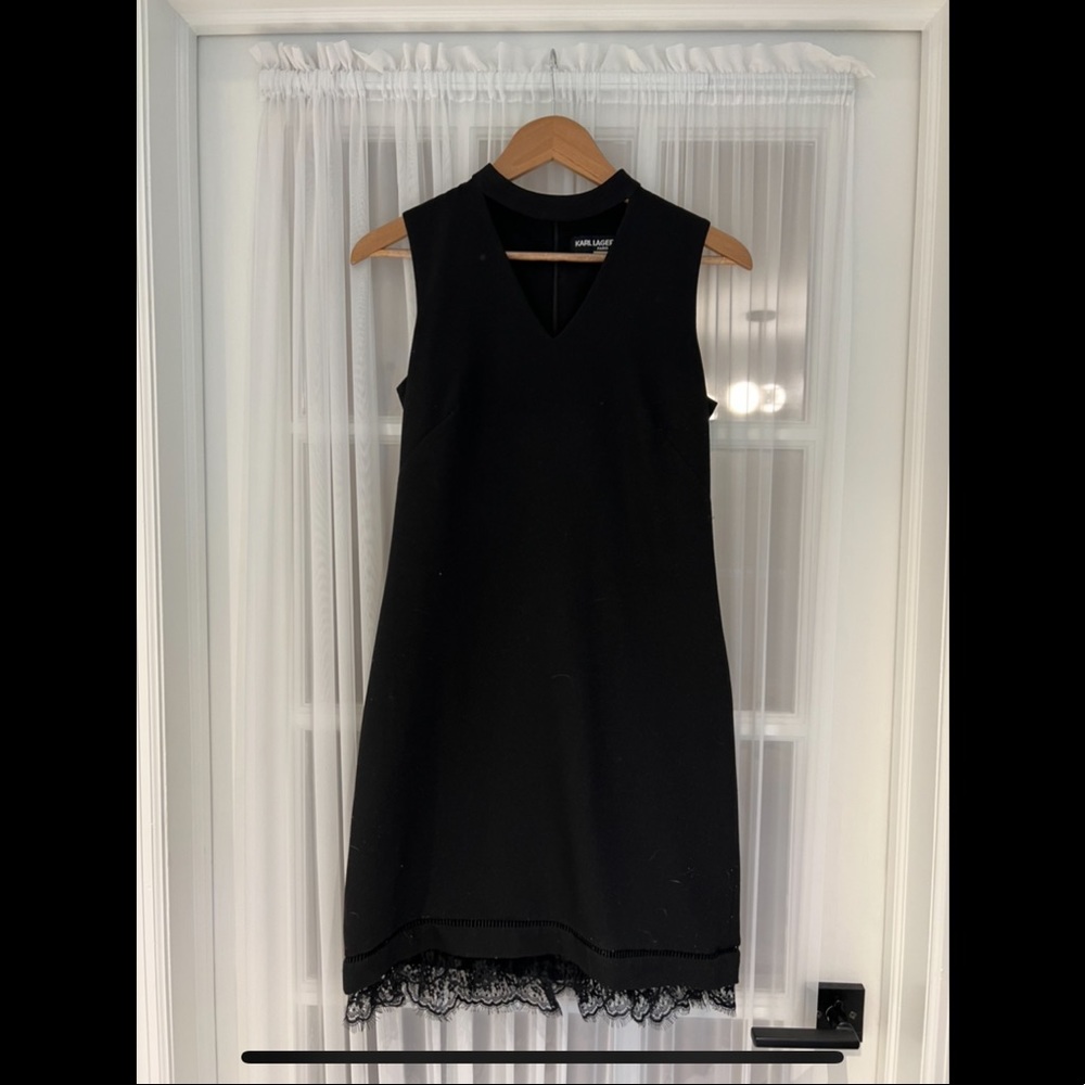 Little Black Dress, lace detail.